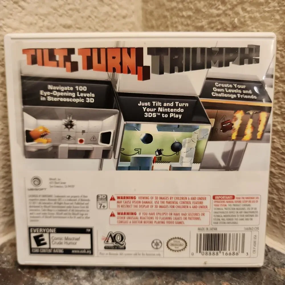 Game - Cubic Ninja (CIB) - 3DS